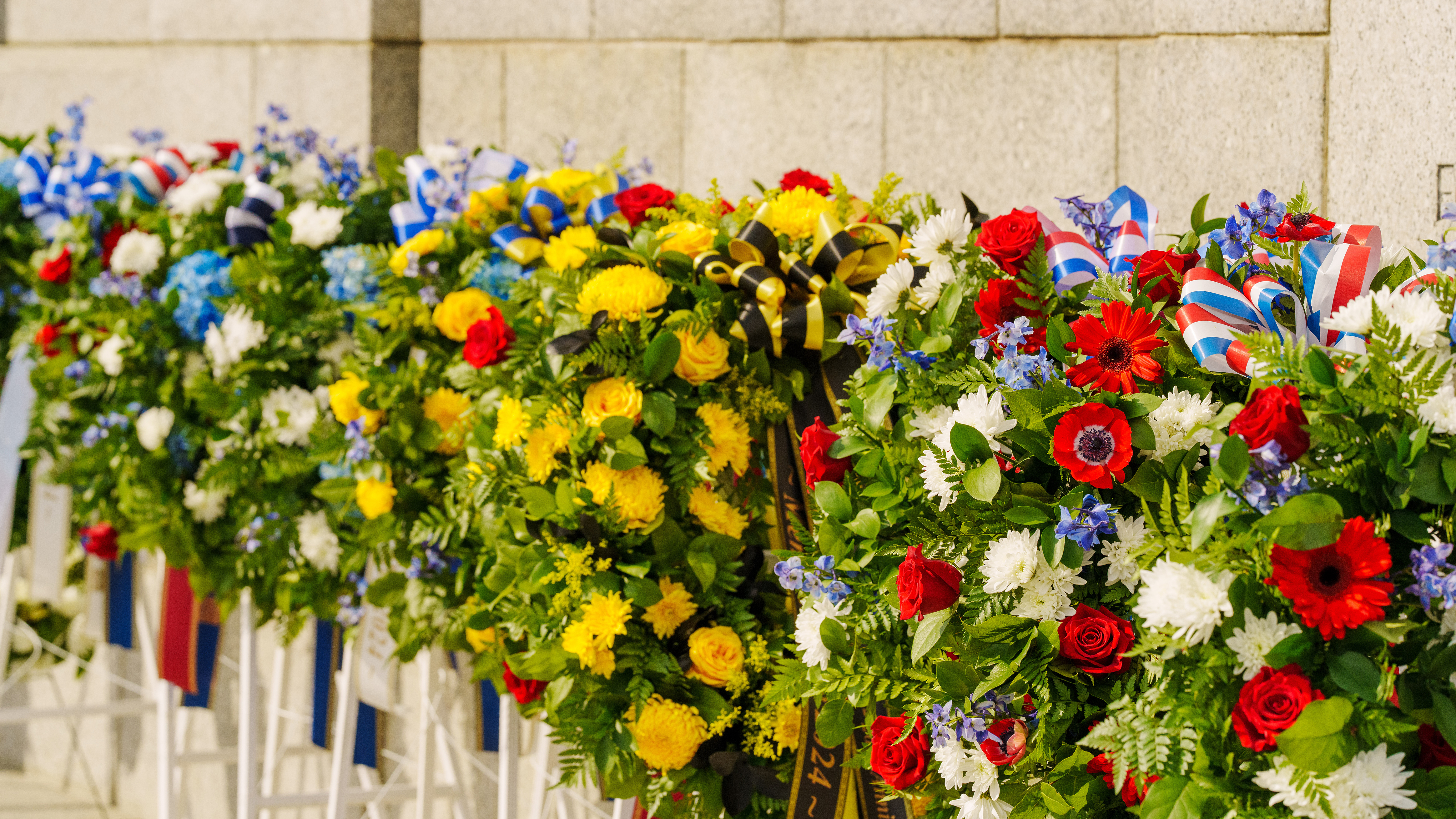 Presentation of Wreaths
